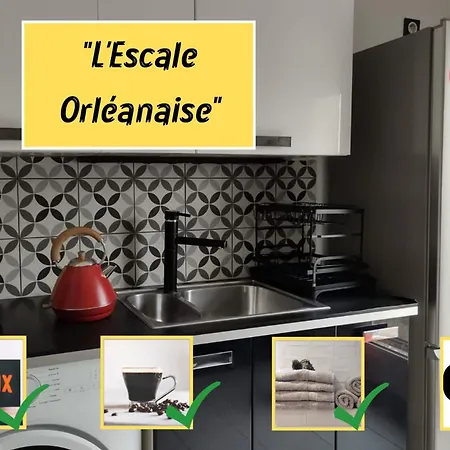 L'Escale Orleanaise Apartment Exterior photo
